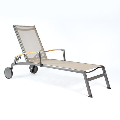 klink / Carma®  Sunlounger KRETA-Teak