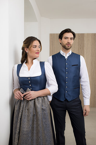 Pflegeleichtes Dirndl Diana, Weste Dennis